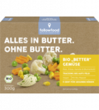 Bio „Better” Gemüse, vegan, 300 gr Schachtel, Tiefkühlware, followfood