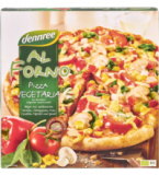 Al Forno Pizza Vegetaria, 350 gr Schachtel, Tiefkühlware, dennree