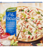 Al Forno Flammkuchen nach Elsässer Art, 260 gr Schachtel, Tiefkühlware, dennree