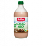 Schokomilch, 500 ml Flasche wärmebehandelt , 1,5% Fett, Saliter