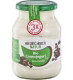 Cremejogurt Stracciatella, 500 gr Glas, Andechser Natur