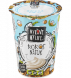 Kokos-Joghurtalternative Natur, ungesüßt, vegan, 7,7% Fett, 400 gr Becher, MyLove-MyLife