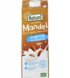 Mandeldrink, ungesüßt, vegan, 1 ltr Tetra Pack, Natumi