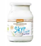 Skyr Natur, mind. 0,2% Fett i. Tr., 500 gr Glas, Schrozberger Milchbauern