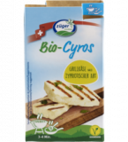 Bio-Grillkäse "Cyros", 200 gr Packung,  Züger Frischkäse