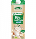 Reis-Haselnuss Drink, ungesüßt, vegan, 1 ltr Tetra Pack, Allos