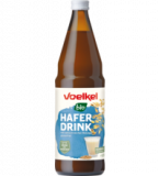 Haferdrink mit Calcium, glutenfrei, vegan, 0,75 ltr Flasche, Voelkel