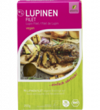 Lupinen Filet, vegan, 200 gr Packung, Alberts