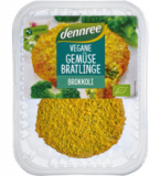 Vegane Gemüsebratlinge Brokkoli, 160 gr Packung, dennree