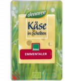 Emmentaler in Scheiben, 125 g Packung -laktosefrei-, dennree