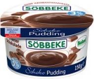 Schokopudding, 150 gr Schale - ohne Aromen, 3,5% Fett, Söbbeke