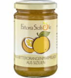 Bitterorangen Marmelade, vegan, 370 gr Glas, Fattoria Sicilsole