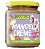 Mandel-Creme, 250 gr Glas, Rapunzel