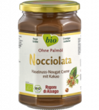 Nocciolata (Haselnuss-Nougat Creme mit Kakao), 650 gr Glas, Rigoni di Asiago