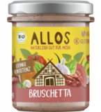 Brotaufstrich „Streichgenuss” Bruschetta, vegan, 175 gr Glas, Allos