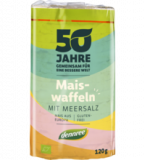 Maiswaffeln mit Meersalz, glutenfrei, vegan, 120 gr Packung, dennree