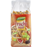 Frucht Müsli, vegan, 750 gr Packung, dennree