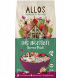 Das Ungesüßte Beeren-Müsli, vegan, 500 gr Packung, Allos