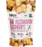 Rosmarin Cashews, ohne Öl geröstet, vegan, 125 gr Packung, fairfood Freiburg