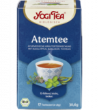 „Atemtee” Kräuterteemischung, vegan, 17 Btl Packung, Yogi Tea
