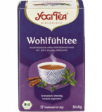 „Wohlfühltee” Kräuterteemischung, vegan, 17 Btl Packung, Yogi Tea