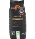 Espresso, gemahlen, vegan, 250 gr Packung, Mount Hagen