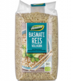 Basmati Reis, Vollkorn, vegan, 500 gr Packung, dennree