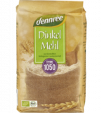 Dinkelmehl Type 1050, vegan, 1 kg Packung, dennree