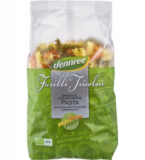 Hartweizen-Fusilli Tricolori, hell, vegan, 500 gr Packung, dennree