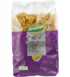 Hartweizen-Farfalle, Vollkorn, vegan, 500 gr Packung, dennree