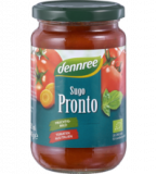 Tomatensauce „Sugo Pronto”, vegan, 340 gr Glas, dennree