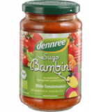 Sugo Bambini (Kinder Tomatensauce), vegan, 350 gr Glas, dennree