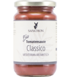 Tomatensauce Classico, vegan, 330 ml Glas, Sanchon