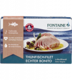 Thunfisch-Filet Echter Bonito in Bio-Olivenöl, 120 gr Dose (Abtropfgewicht 90 gr), Fontaine