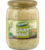 Sauerkraut, vegan, 680 gr Glas, dennree