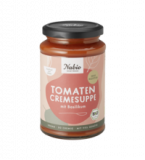 Tomaten Cremesuppe mit Basilikum, vegan, 375 ml Glas, Nabio