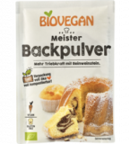 Meister Backpulver, glutenfrei, vegan, 51 gr Packung (3x17 gr), Biovegan