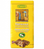 Nirwana Milchschokolade mit Praliné-Füllung HiH, 100 gr Stück, Rapunzel