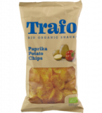 Chips mit Paprika, vegan, 125 gr Packung, Trafo