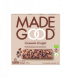Granola Riegel mit Schokoladenstücken, vegan, 144 gr Packung (6 Stück), MadeGood