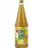 Apfelsaft, naturtrüb, vegan, 1 ltr Flasche, dennree