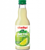 Limettensaft, vegan, 0,2 ltr Flasche, Voelkel