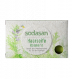 Haarseife Rosmarin, vegan, 100 gr Stück, Sodasan