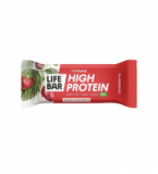 Lifebar High Protein Erdbeere, vegan, 40 gr Stück, Lifefood