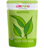 Matcha Pulver, vegan, 40 gr Beutel, Lebepur