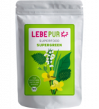 Supergreen Pulver, vegan, 100 gr Beutel, Lebepur