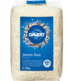 Jasmin Reis, vegan, 500 gr Packung, Davert