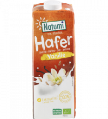 Haferdrink Vanille, vegan, 1 ltr Tetra Pack, Natumi