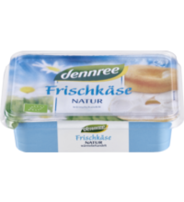 Frischkäse Natur, mind. 70% Fett i. Tr., 150 gr Becher, dennree