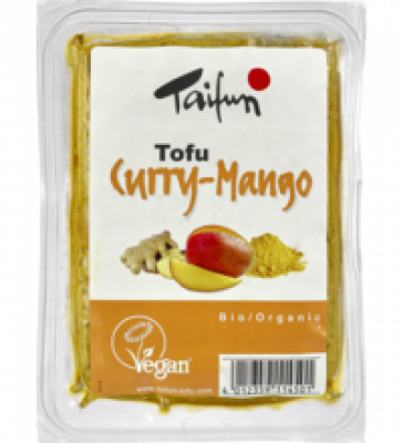 Tofu Curry-Mango, vegan, 200 gr Stück, Taifun